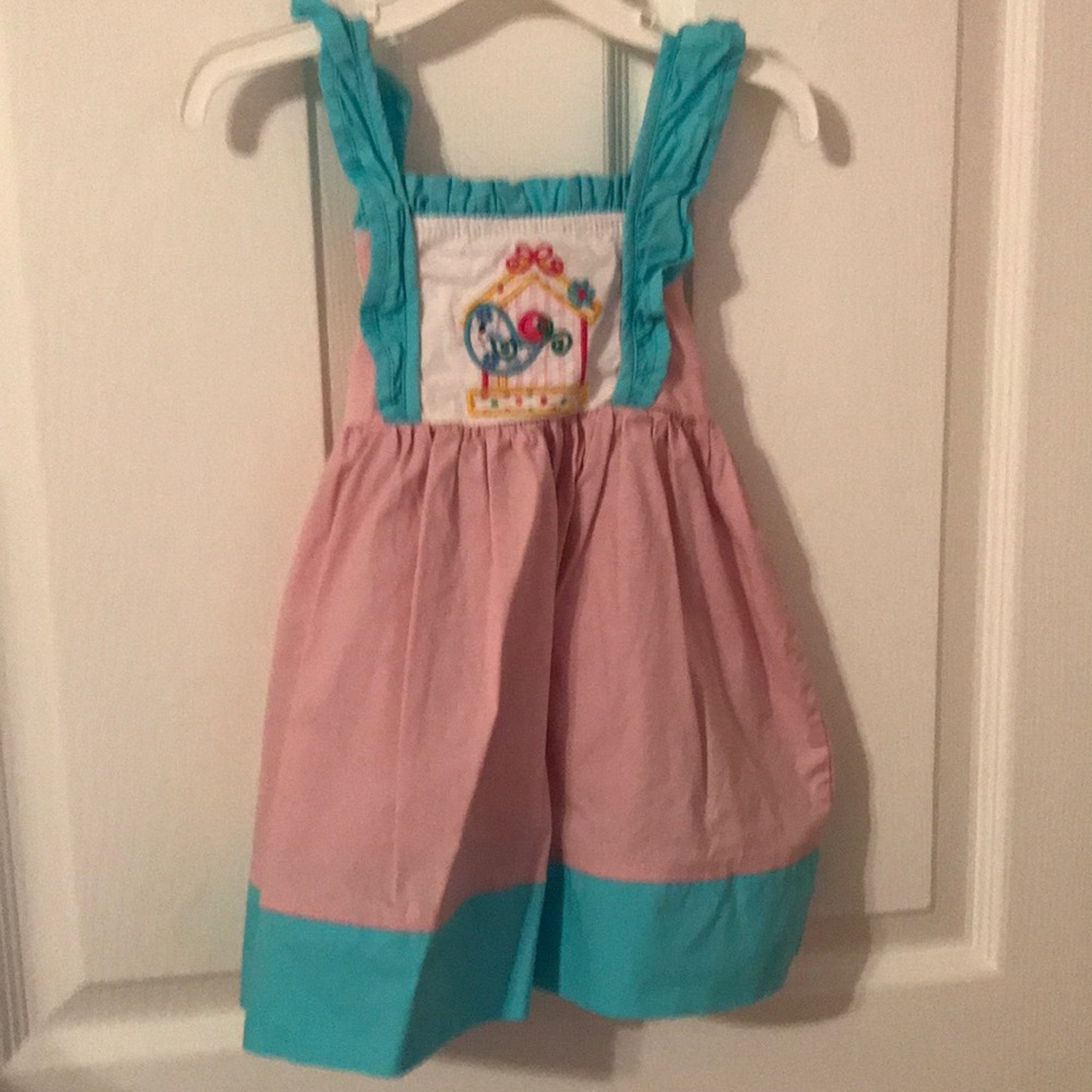 Sundress with embroidered detail